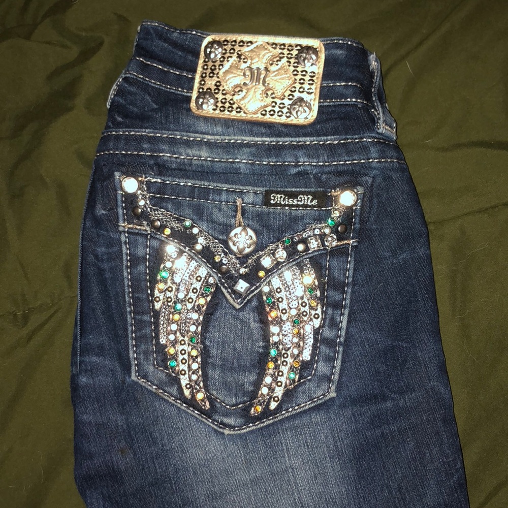 Miss Me Mid-Rise Slim Boot Jeans